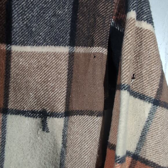 Fort Knapp Sportswear Vintage '50s '60s Wool CPO Button-up Shirt Jacket Small - Picture 10 of 10